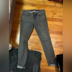 Loft modern skinny gray